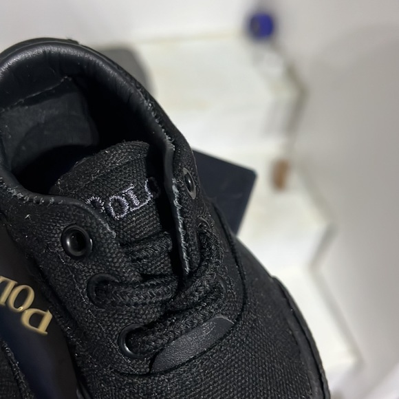 Polo Ralph Lauren Vaughn canvas boat shoes sneakers new Toddlers size 4 - Picture 6 of 9